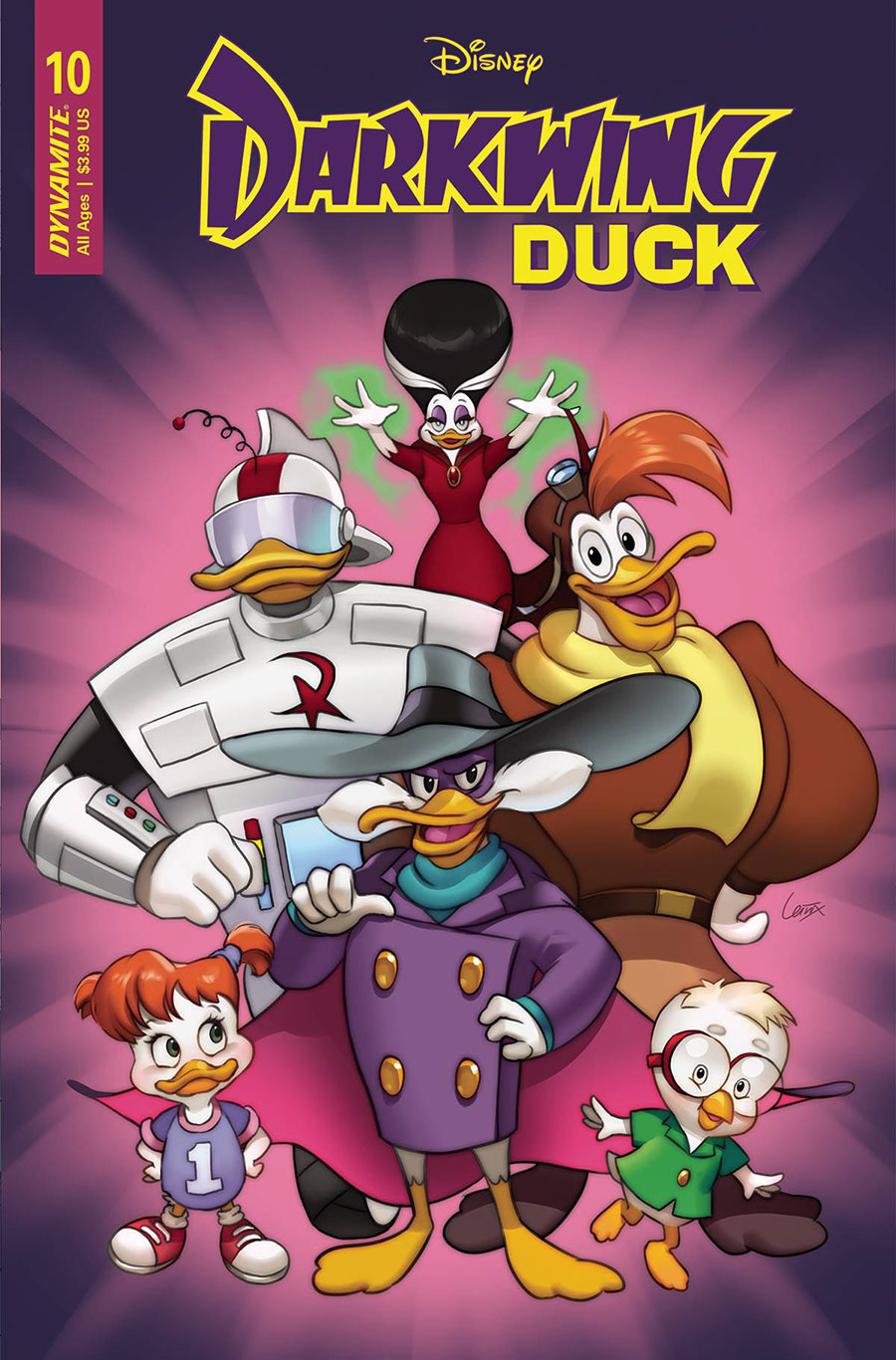 Darkwing Duck Vol 3 #10 Cover A Regular Lesley Leirix Li Cover