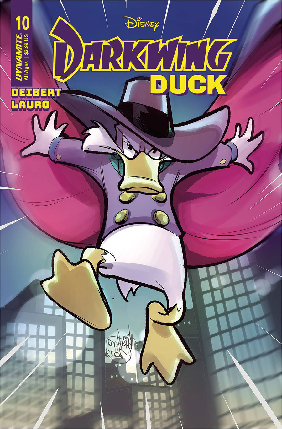 Darkwing Duck Vol 3 #10 Cover B Variant Mirka Andolfo Cover