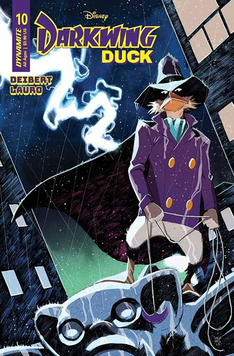 Darkwing Duck Vol 3 #10 Cover C Variant Drew Moss Cover