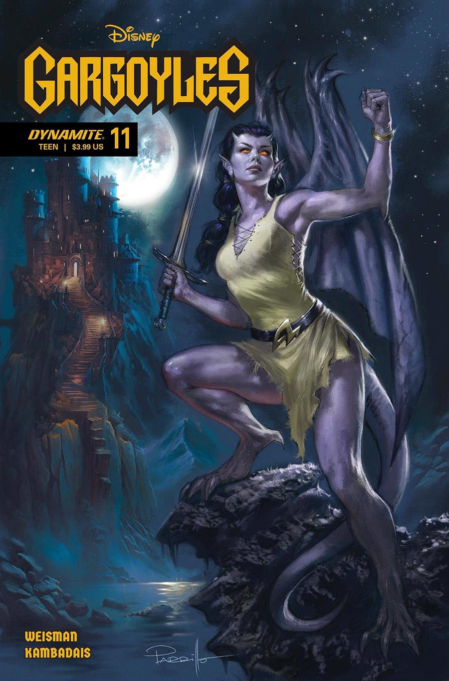 Gargoyles Vol 3 #11 Cover B Variant Lucio Parrillo Cover