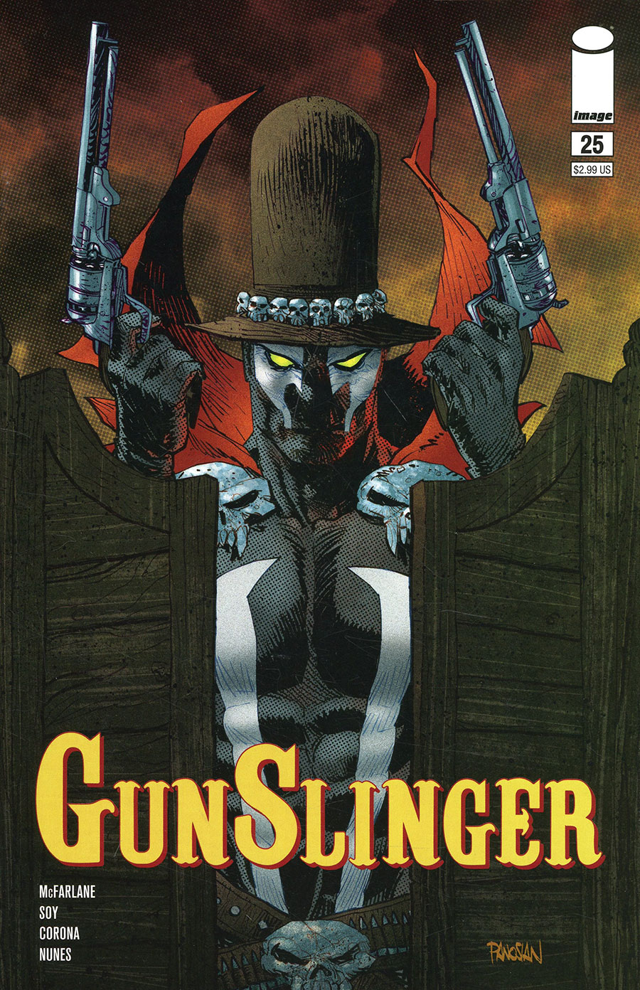 Gunslinger Spawn #25 Cover A Regular Dan Panosian Cover