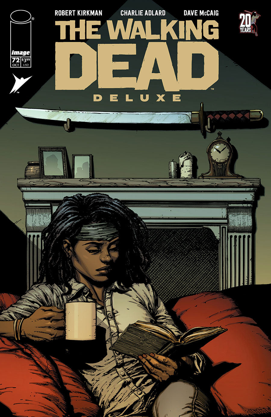 Walking Dead Deluxe #72 Cover A Regular David Finch & Dave McCaig Cover