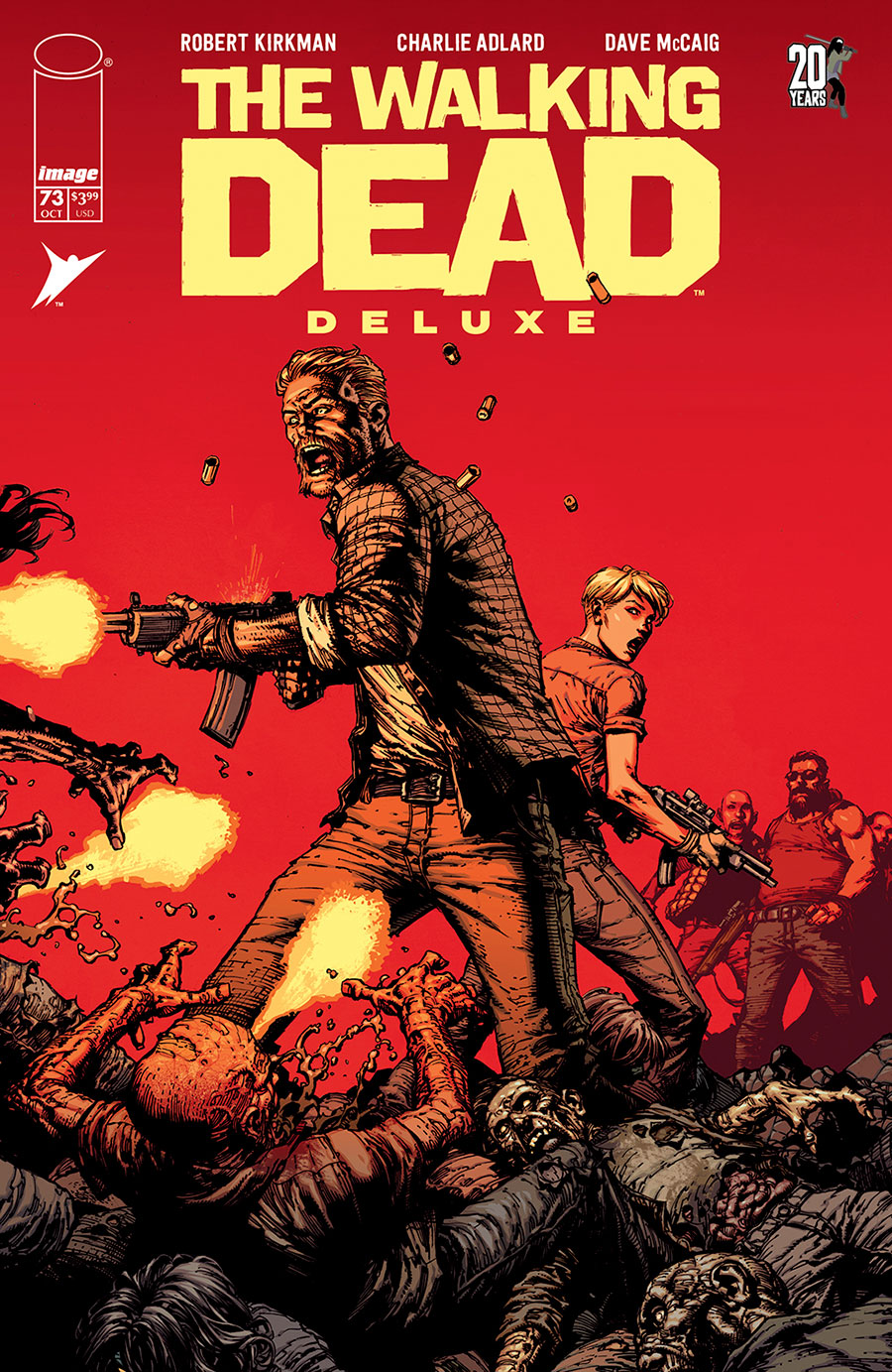 Walking Dead Deluxe #73 Cover A Regular David Finch & Dave McCaig Cover