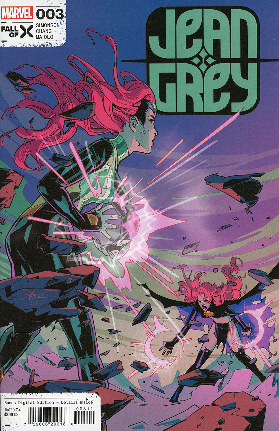 Jean Grey Vol 2 #3 Cover A Regular Amy Reeder Cover (Fall Of X Tie-In)