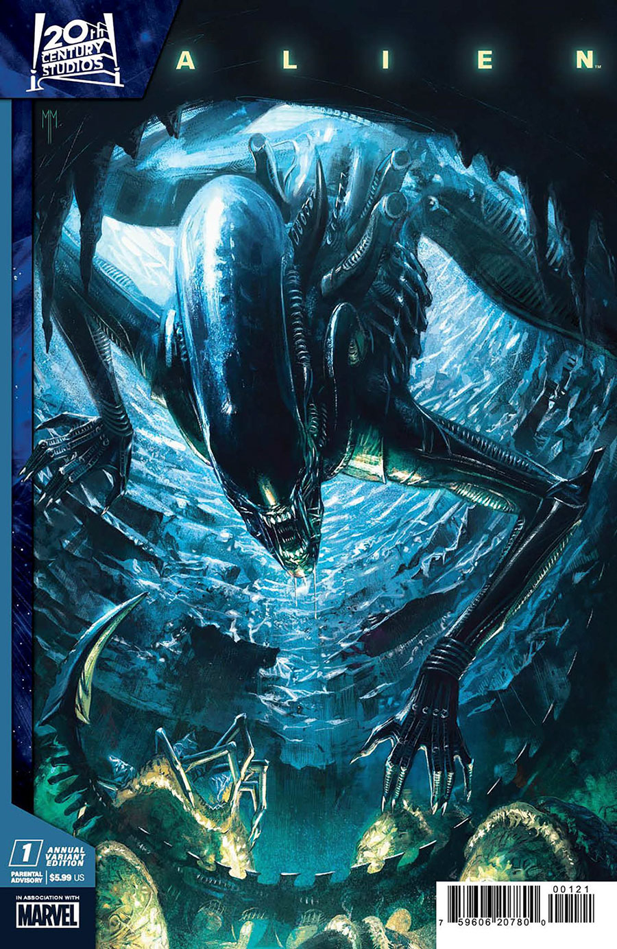 Alien Vol 3 Annual #1 Cover B Variant Marco Mastrazzo Cover