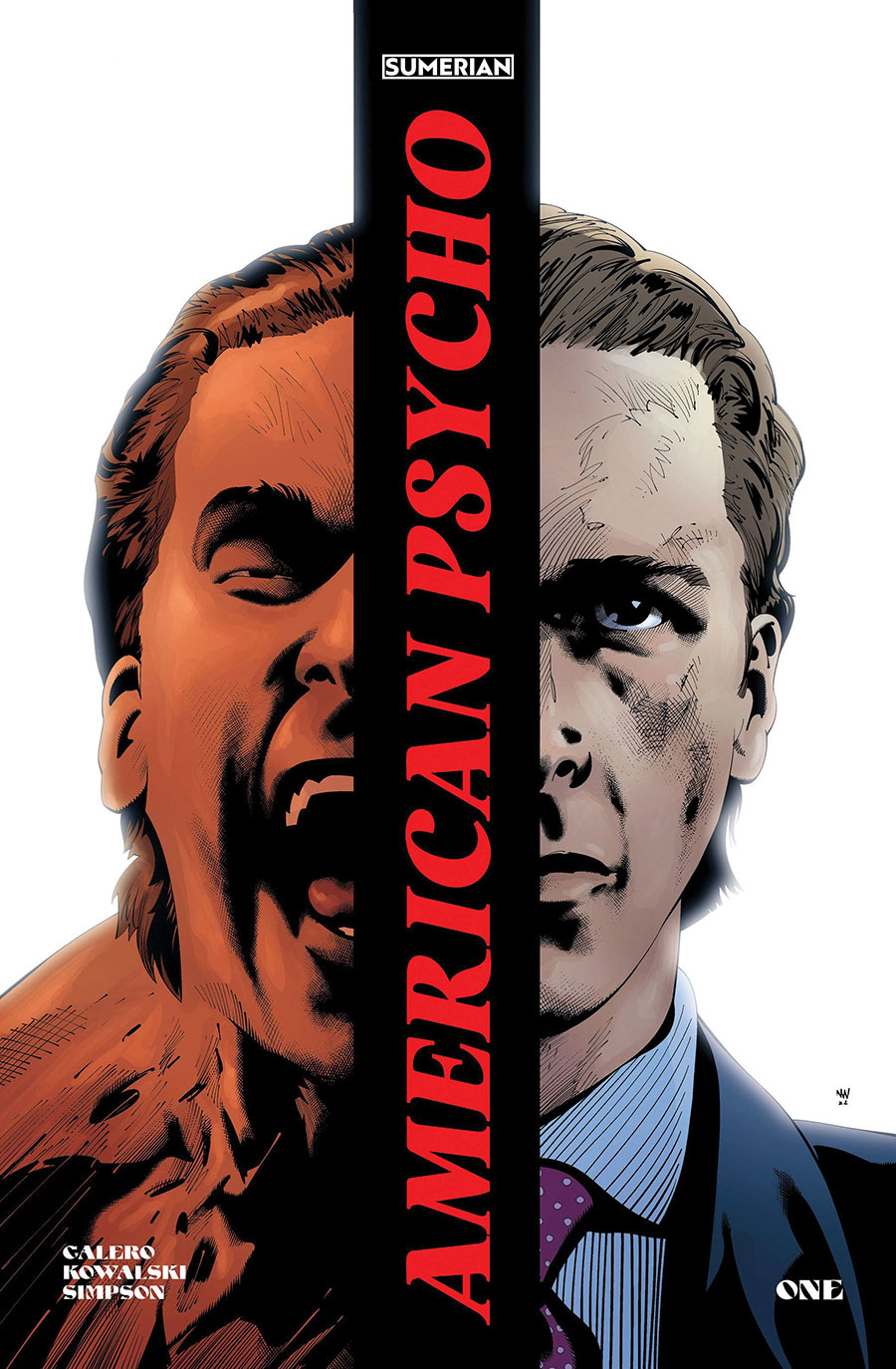 American Psycho #1 Cover B Variant Niko Walter Cover