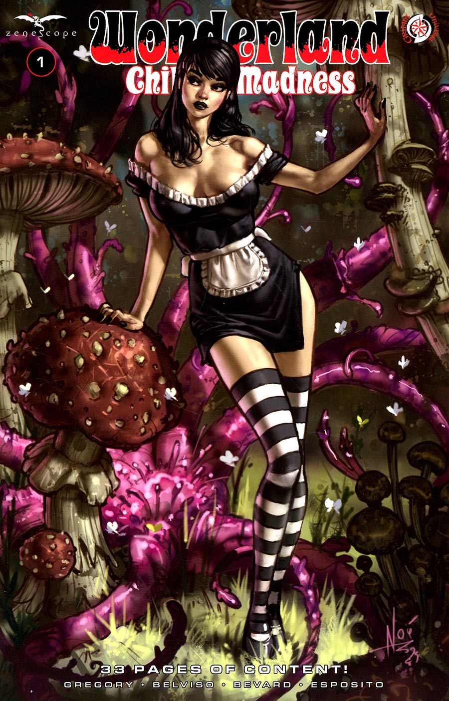 Grimm Fairy Tales Presents Wonderland Child Of Madness #1 Cover C Ignacio Noe