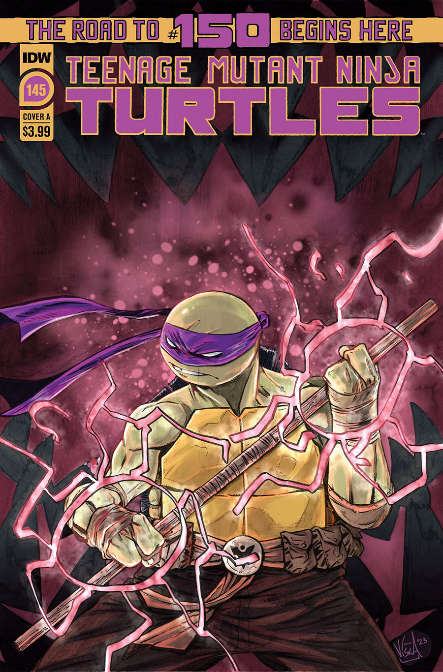 Teenage Mutant Ninja Turtles Vol 5 #145 Cover A Regular Vincenzo Federici Cover