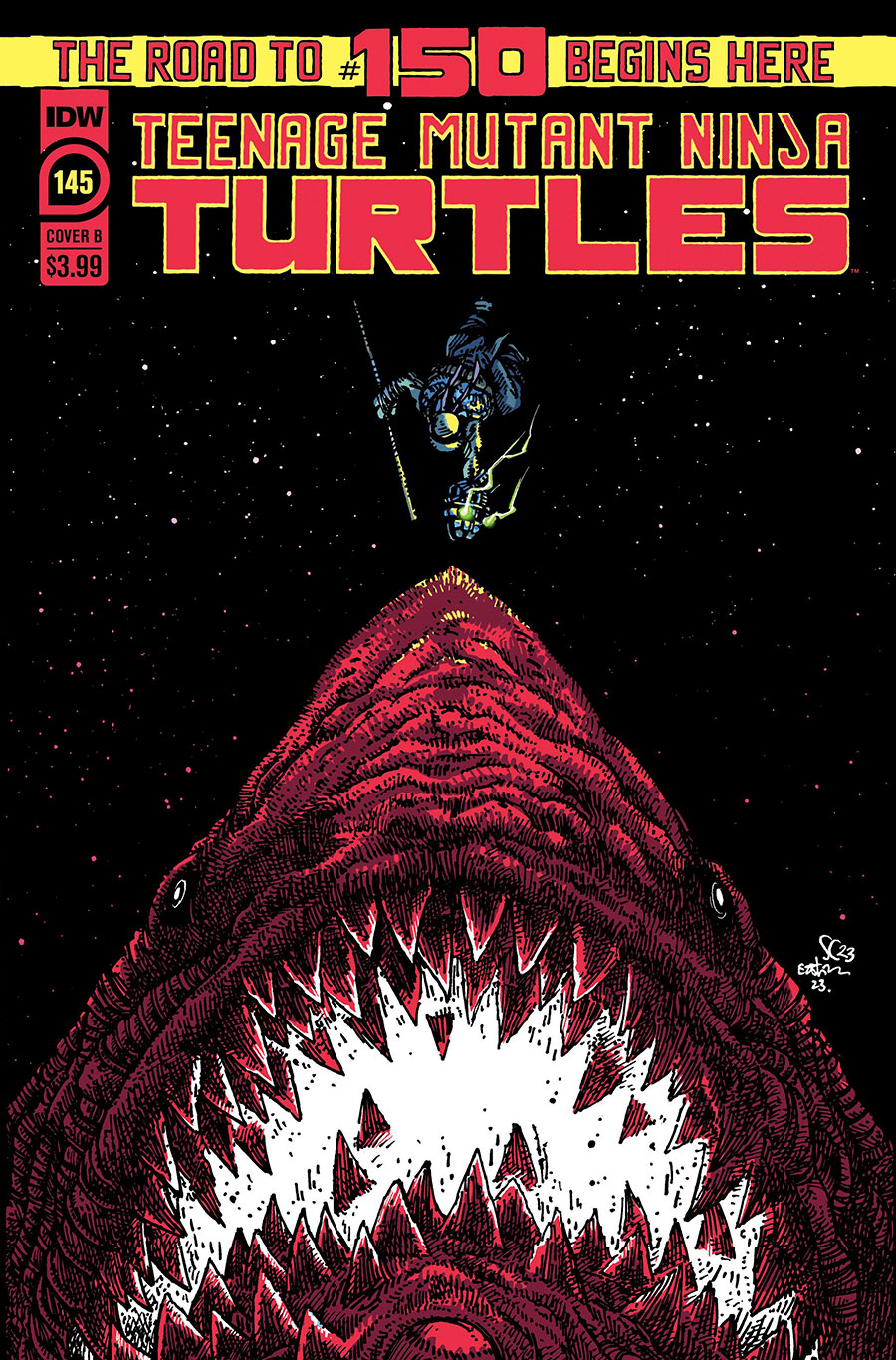 Teenage Mutant Ninja Turtles Vol 5 #145 Cover B Variant Sophie Campbell & Kevin Eastman Cover