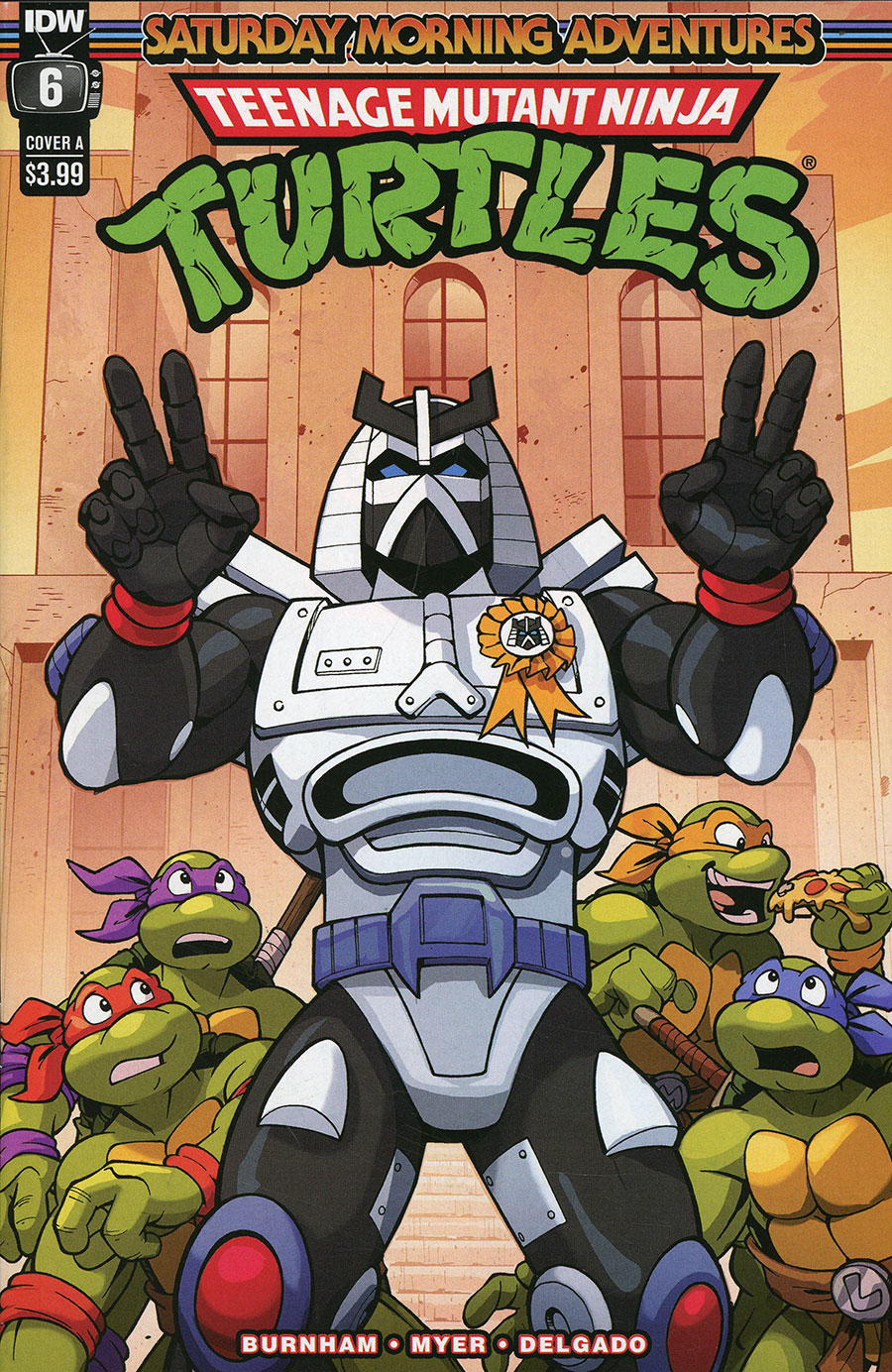 Teenage Mutant Ninja Turtles Saturday Morning Adventures Continued #6 Cover A Regular Jack Lawrence Cover