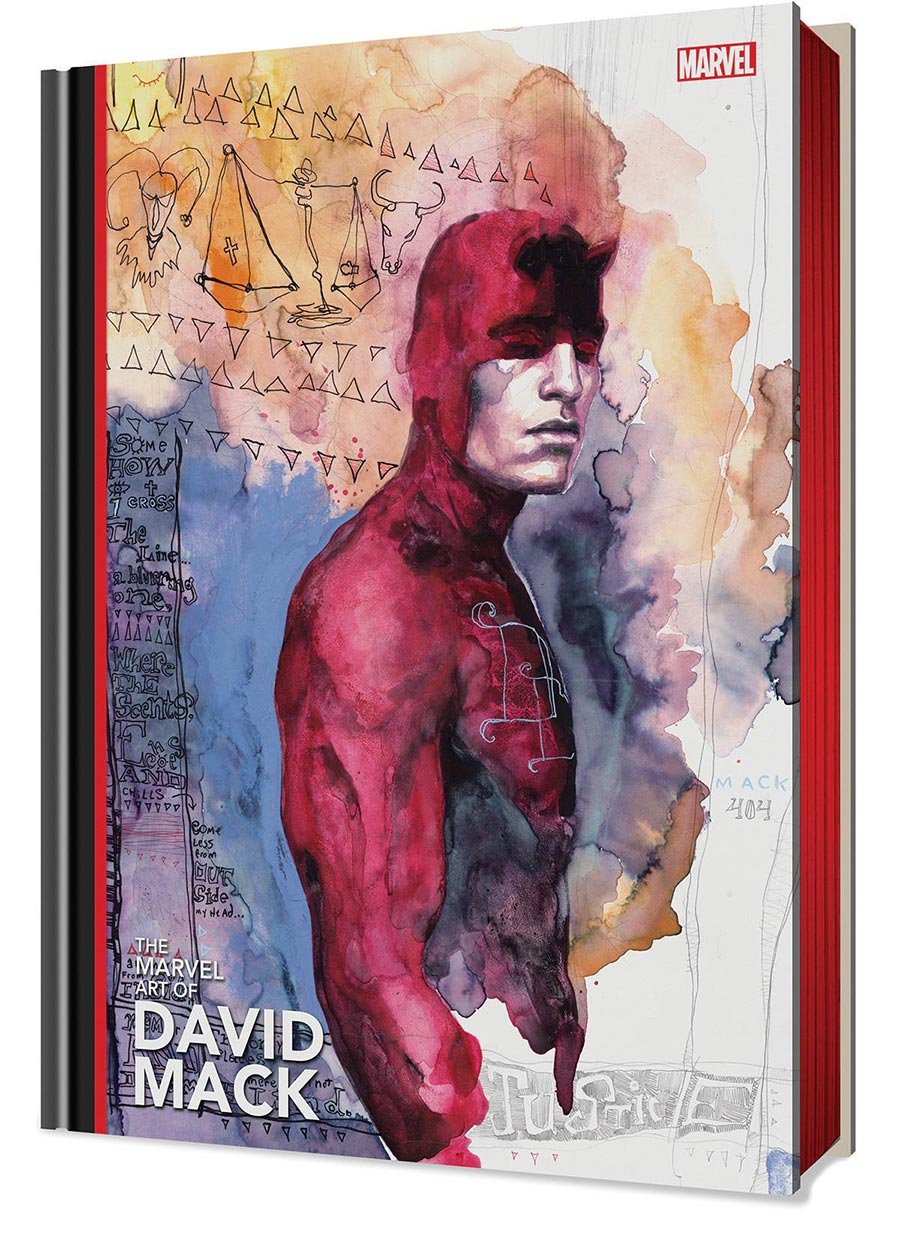 Marvel Art Of David Mack HC Direct Market Exclusive Daredevil Variant Cover