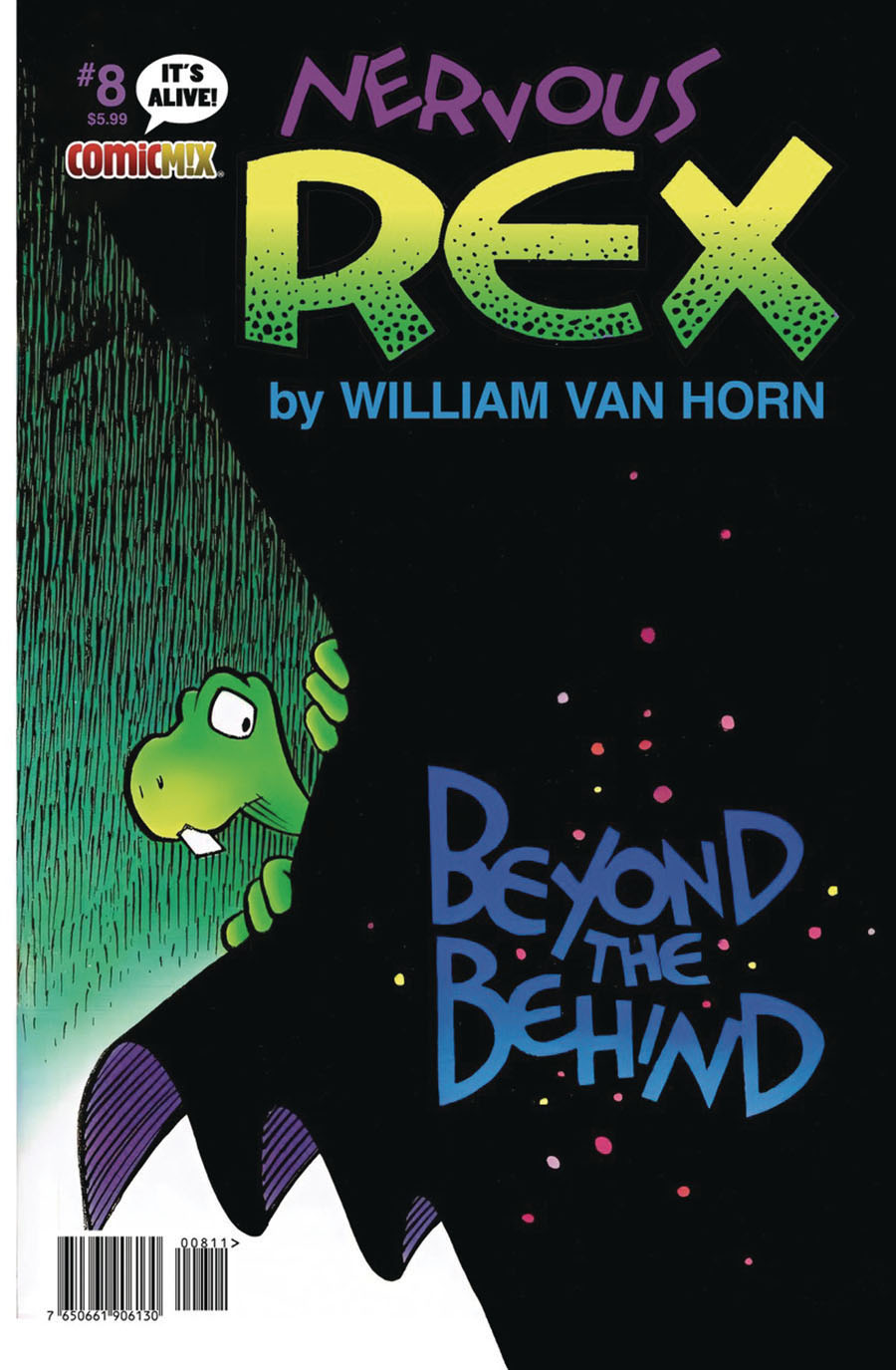 Nervous Rex #8 Cover A Regular William Van Horn Retro Cover