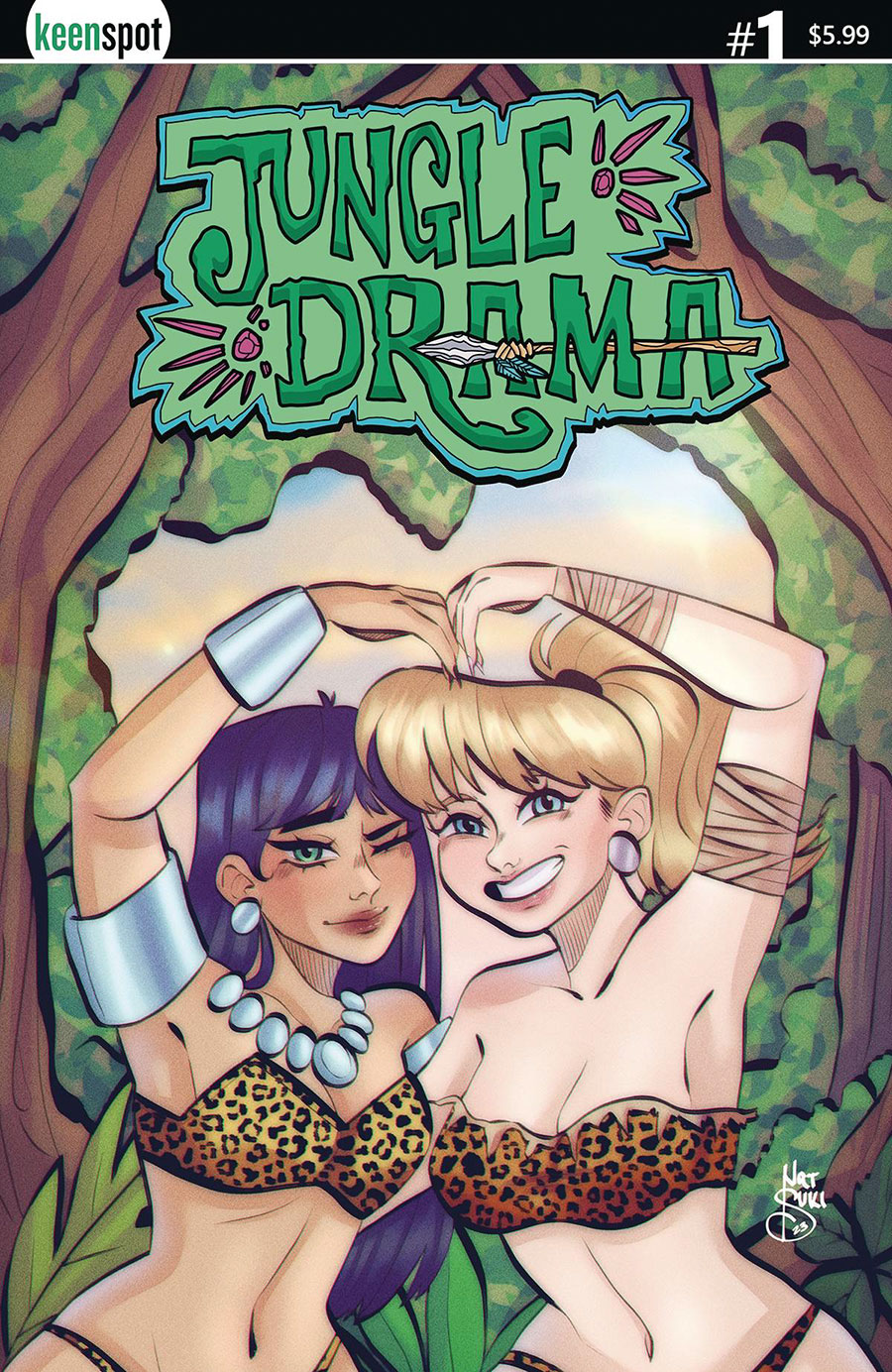 Jungle Drama #1 Cover E Variant Nat Suki Cover