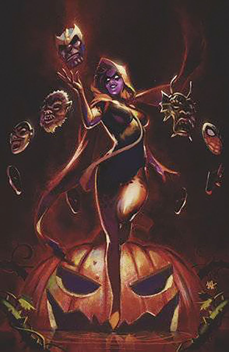 Hallows Eve The Big Night #1 (One Shot) Cover D Incentive Ben Harvey Virgin Cover