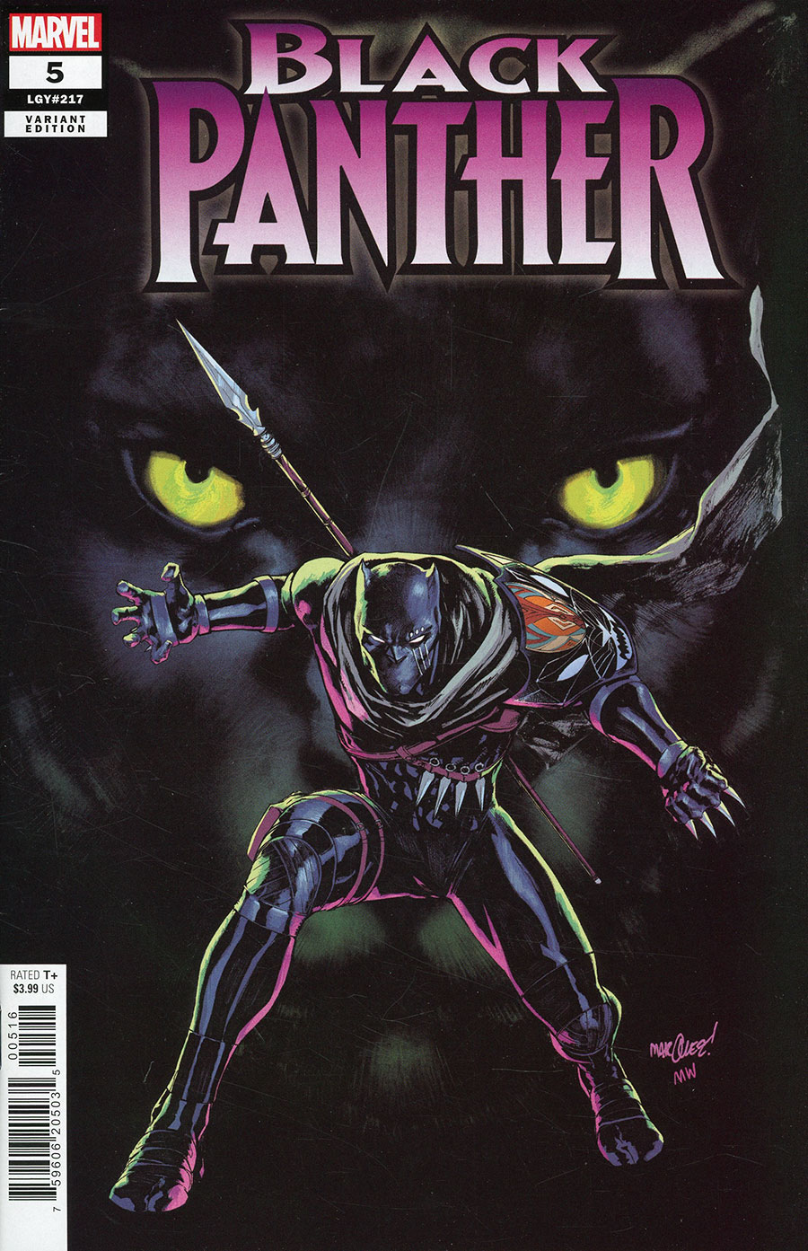 Black Panther Vol 9 #5 Cover D Incentive David Marquez Variant Cover