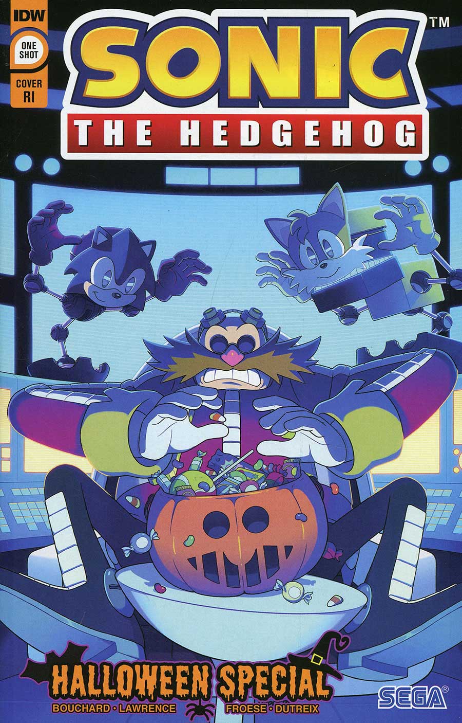 Sonic The Hedgehog Halloween Special #1 (One Shot) Cover D Incentive Jamal Peppers Variant Cover