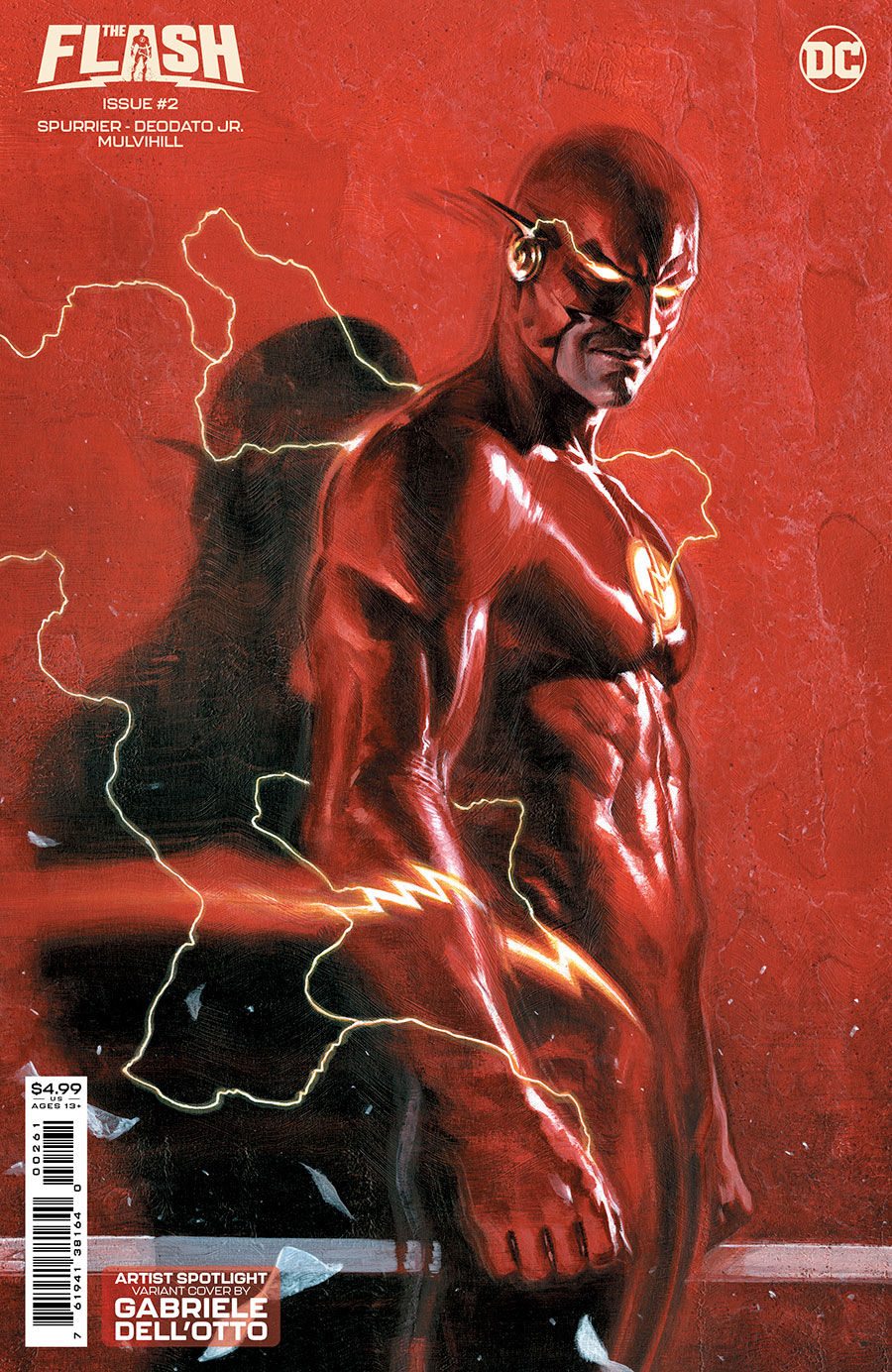 Flash Vol 6 #2 Cover D Variant Gabriele Dell Otto Artist Spotlight Card Stock Cover