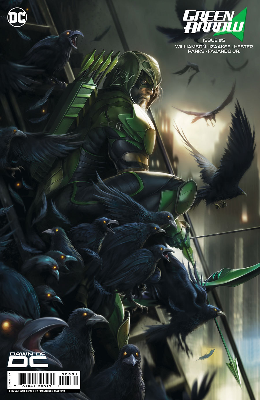 Green Arrow Vol 8 #5 Cover C Incentive Francesco Mattina Card Stock Variant Cover