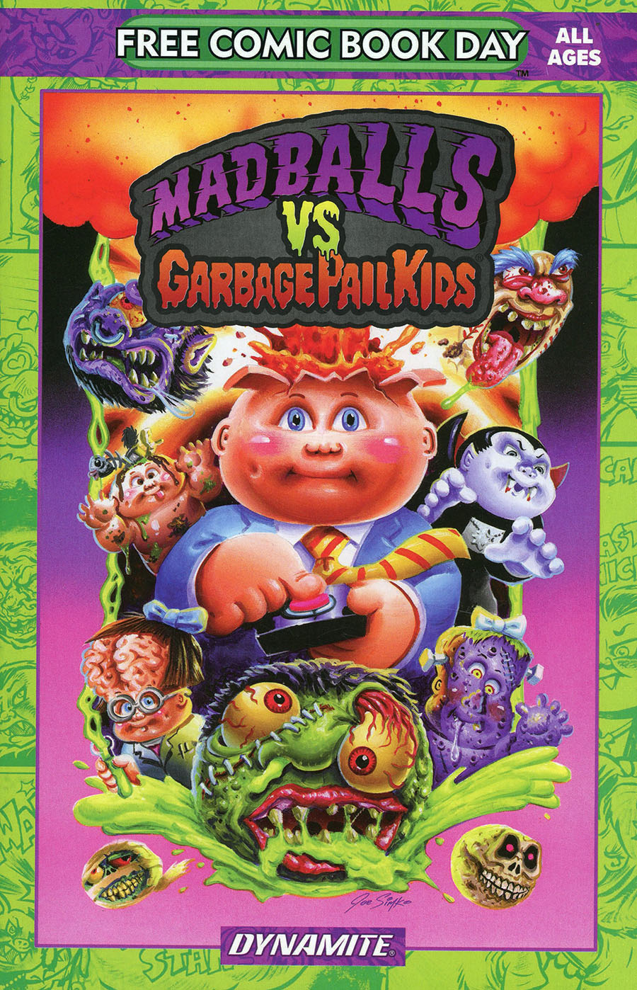 Madballs vs Garbage Pail Kids #0 FCBD 2023