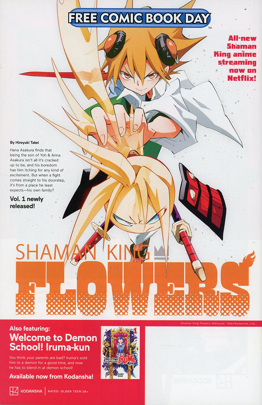 Shaman King to Host Special Panel at Comic-Con at Home