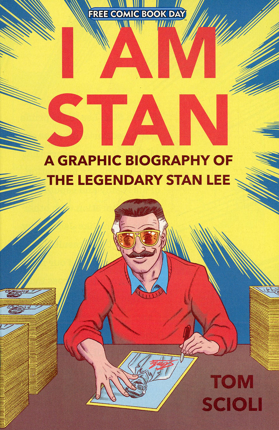 I Am Stan A Graphic Biography Of The Legendary Stan Lee Sampler FCBD 2023