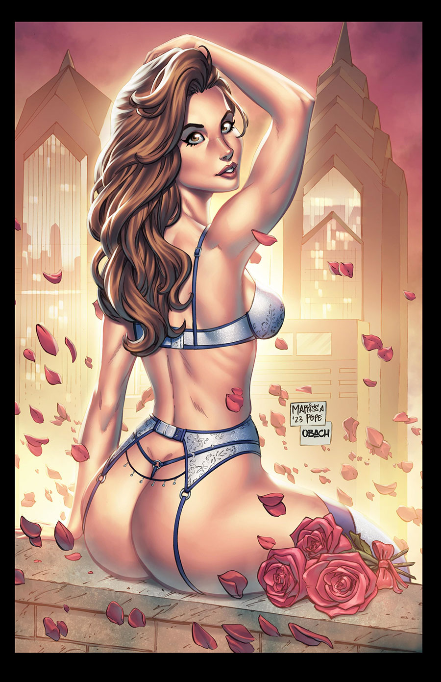 Grimm Fairy Tales Presents Belle Cursed #1 (One Shot) Cover E Incentive Marissa Pope Variant Cover