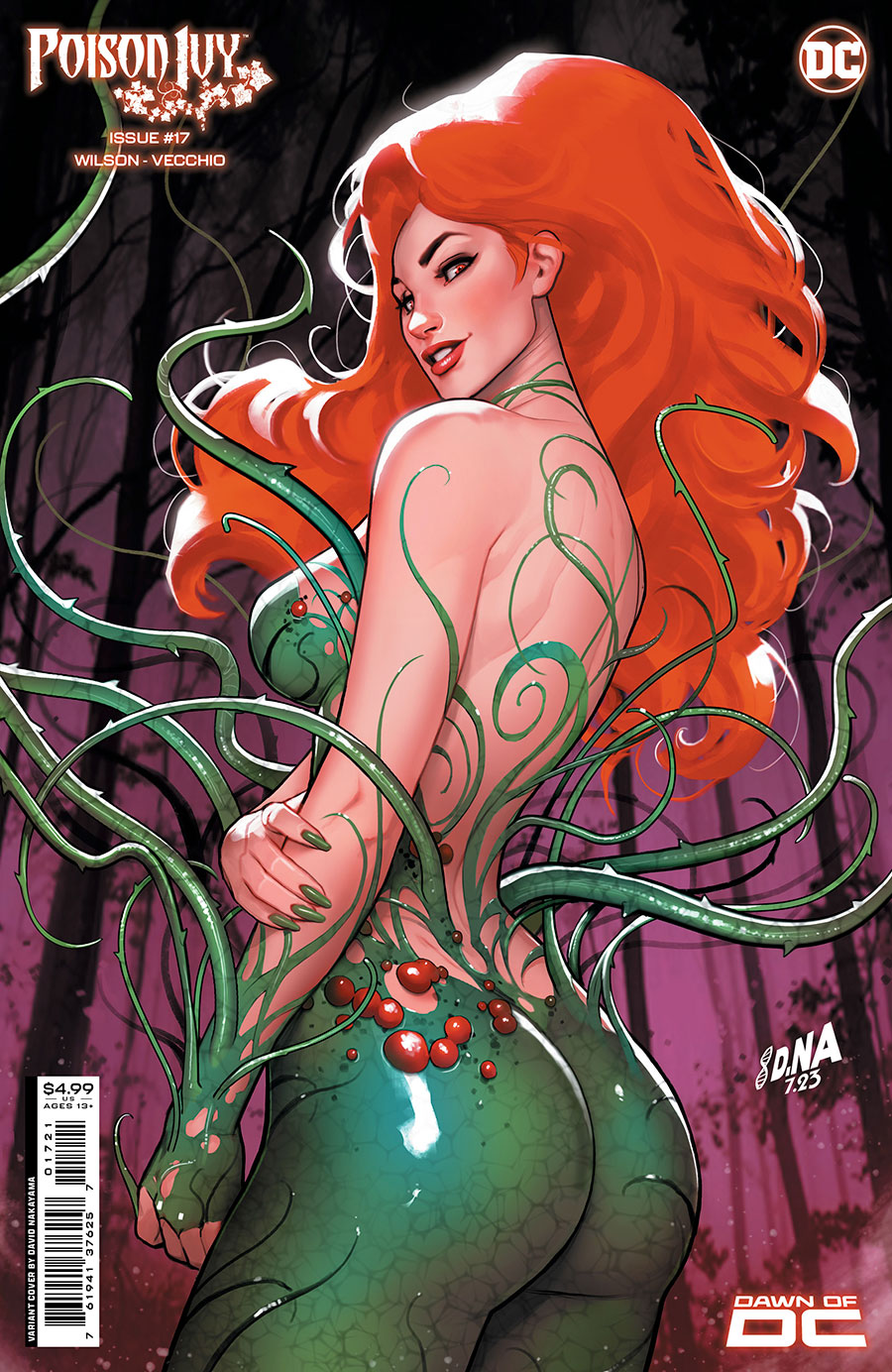 Poison Ivy #17 Cover B Variant David Nakayama Card Stock Cover