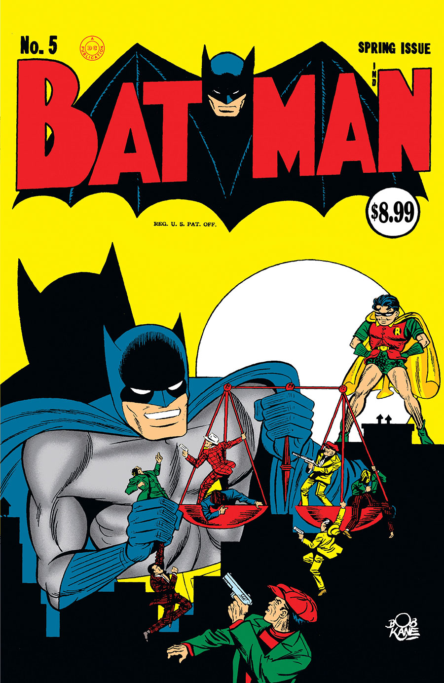 Batman #5 Facsimile Edition Cover B Variant Bob Kane Foil Cover