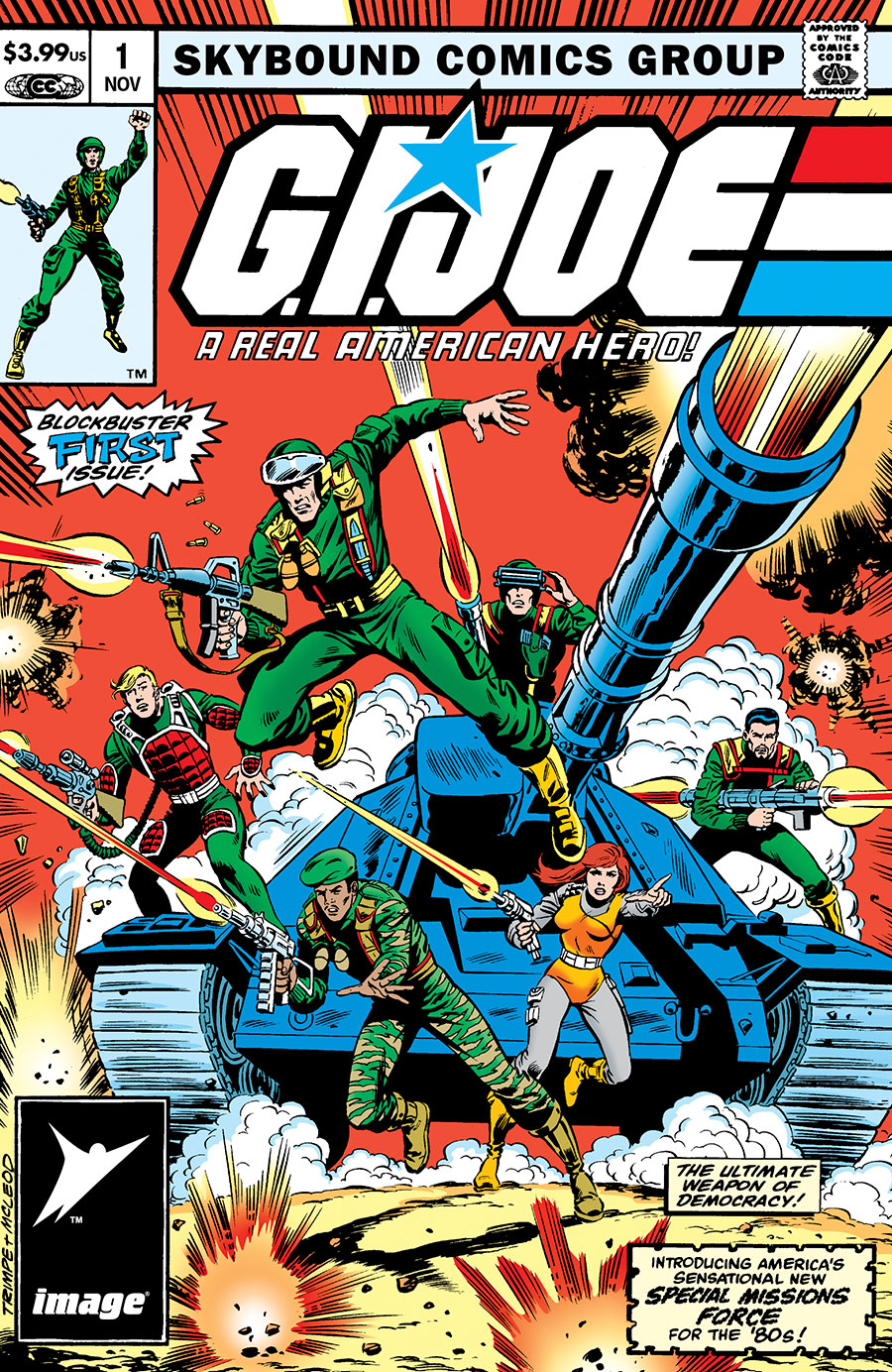 Gi Joe A Real American Hero Larry Hama Cut 1 One Shot Cover A Regular Herb Trimpe And Bob 7846