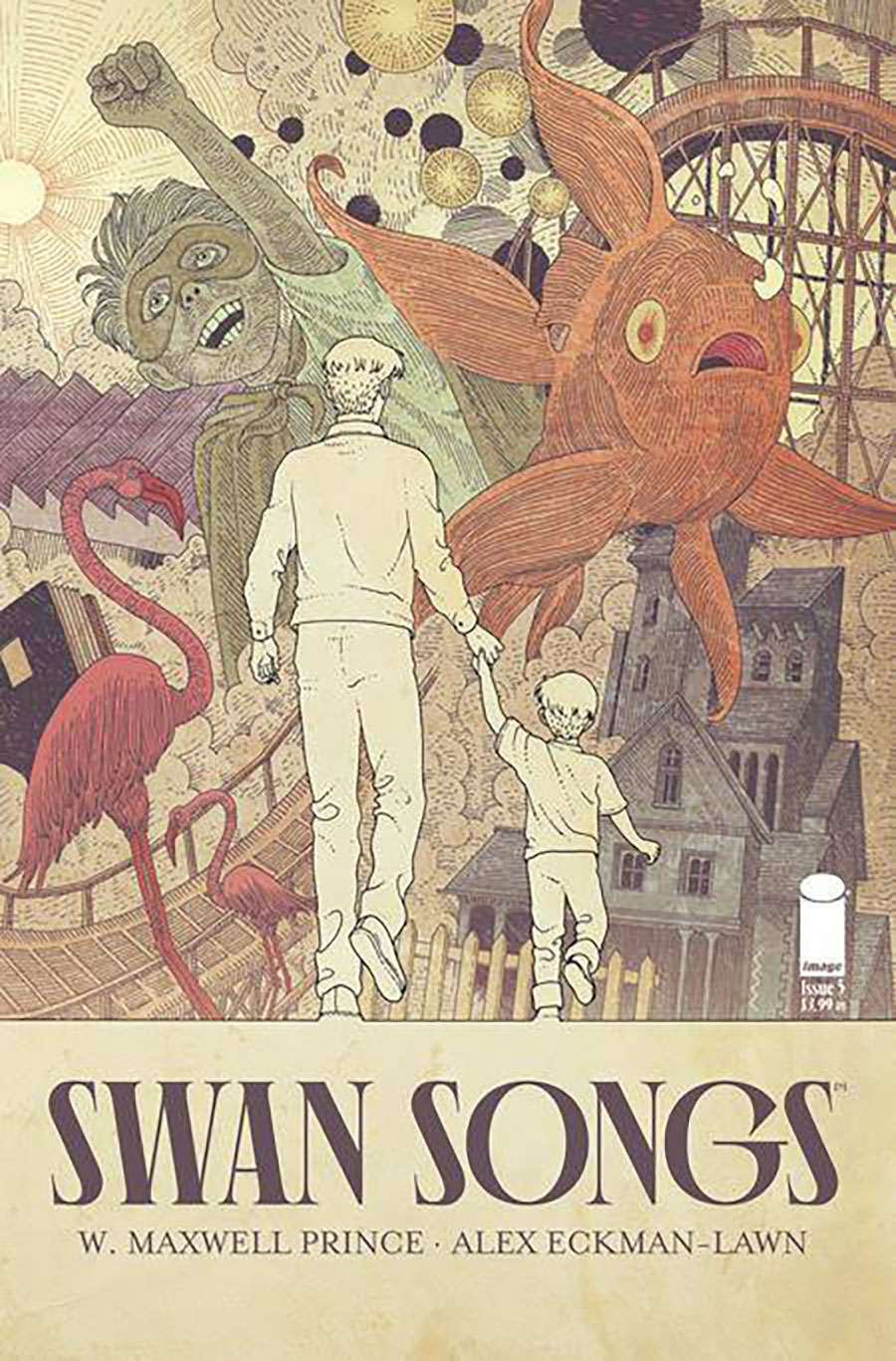 Swan Songs #5 Cover C Incentive Martin Morazzo & Chris O Halloran Variant Cover