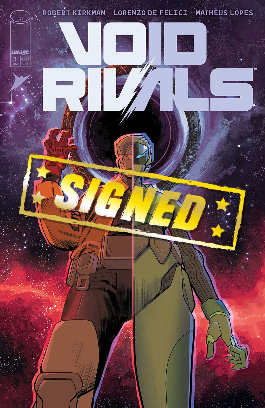 Void Rivals #1 Cover L Regular Lorenzo De Felici Cover Signed By Lorenzo De Felici