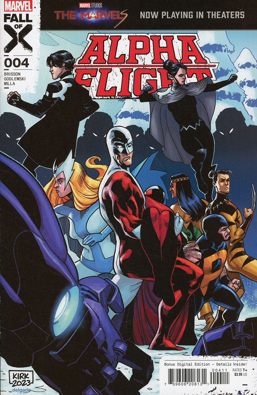 Alpha Flight Vol 5 #4 Cover A Regular Leonard Kirk Cover (Fall Of X Tie-In)