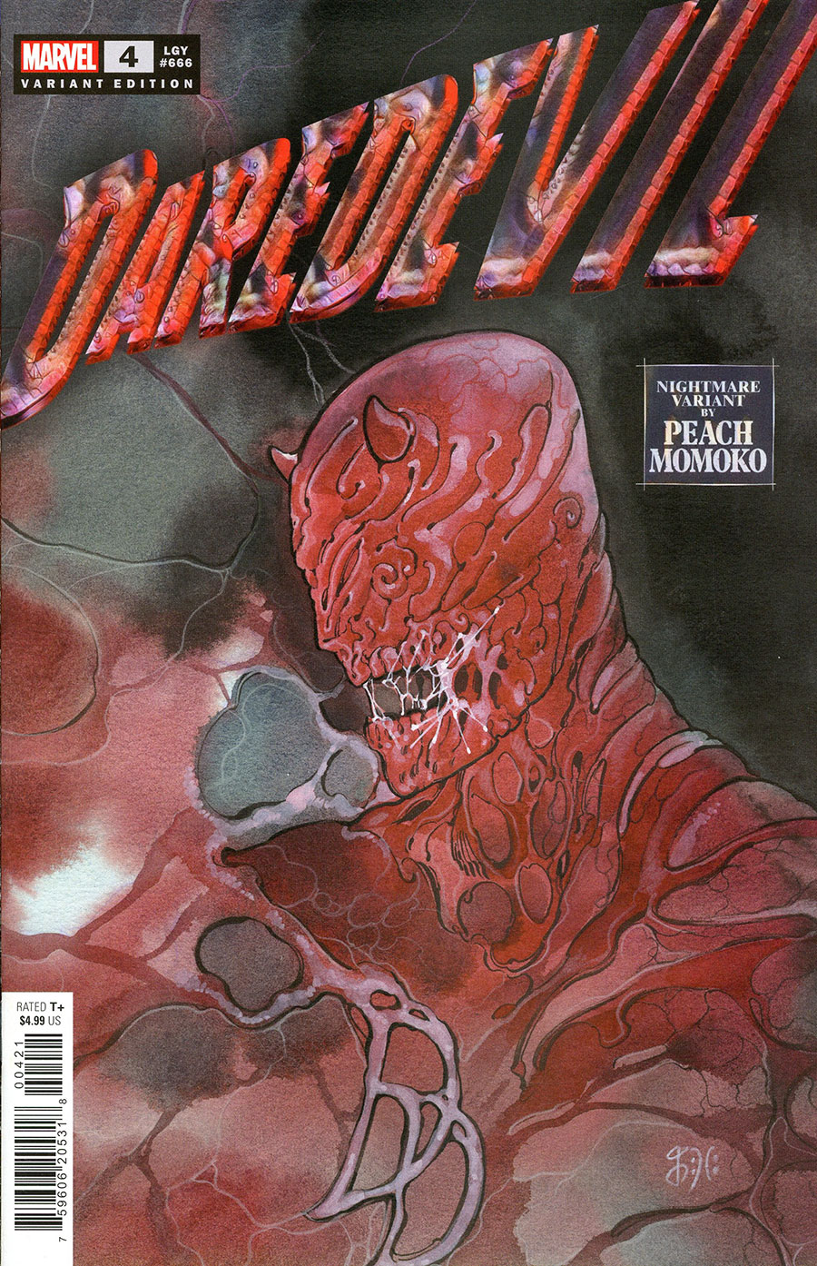 Daredevil Vol 8 #4 Cover B Variant Peach Momoko Nightmare Cover