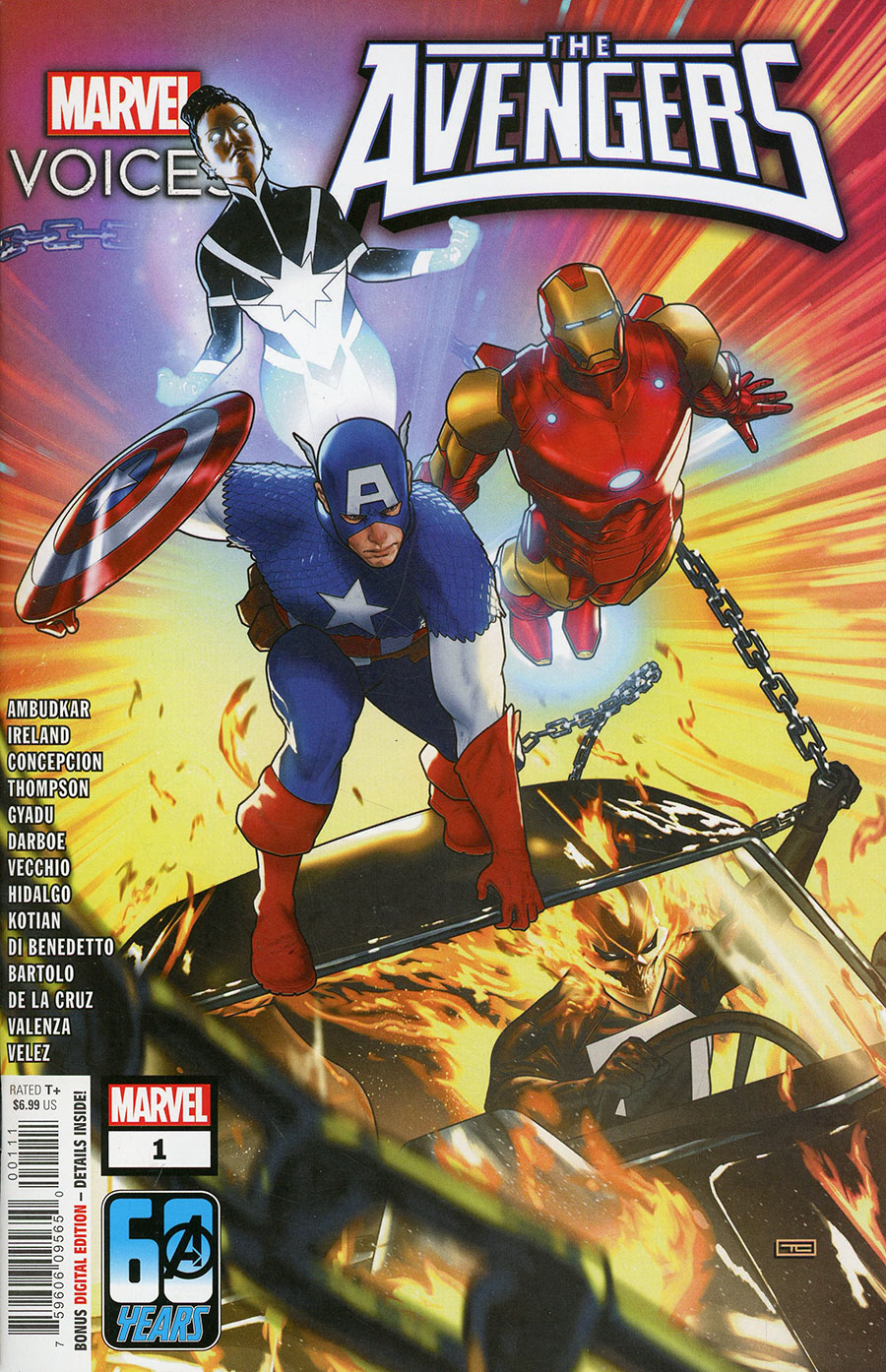 Marvels Voices Avengers #1 (One Shot) Cover A Regular Taurin Clarke Cover