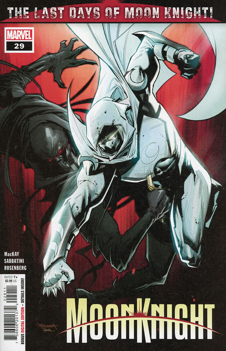 Moon Knight Vol 9 #29 Cover A Regular Stephen Segovia Cover