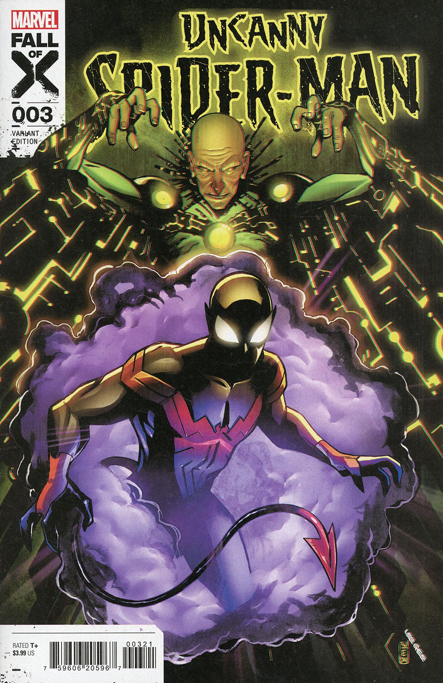 Uncanny Spider-Man #3 Cover B Variant Lee Garbett Cover (Fall Of X Tie-In)