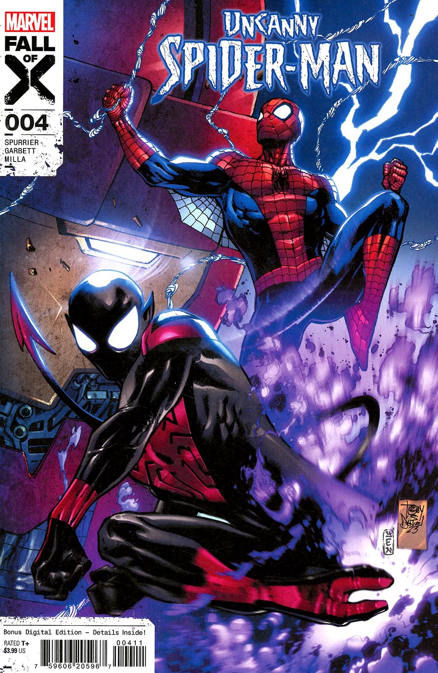 Uncanny Spider-Man #4 Cover A Regular Tony S Daniel Cover (Fall Of X Tie-In)