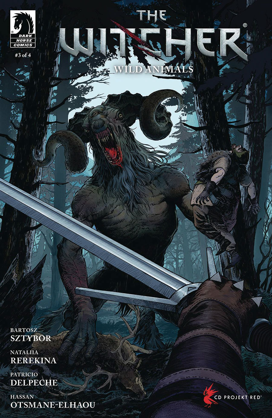 Witcher Wild Animals #3 Cover A Regular Natalia Rerekina Cover