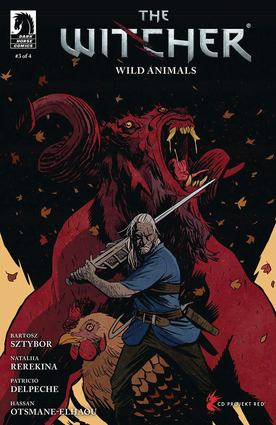 Witcher Wild Animals #3 Cover D Variant Matt Smith Cover