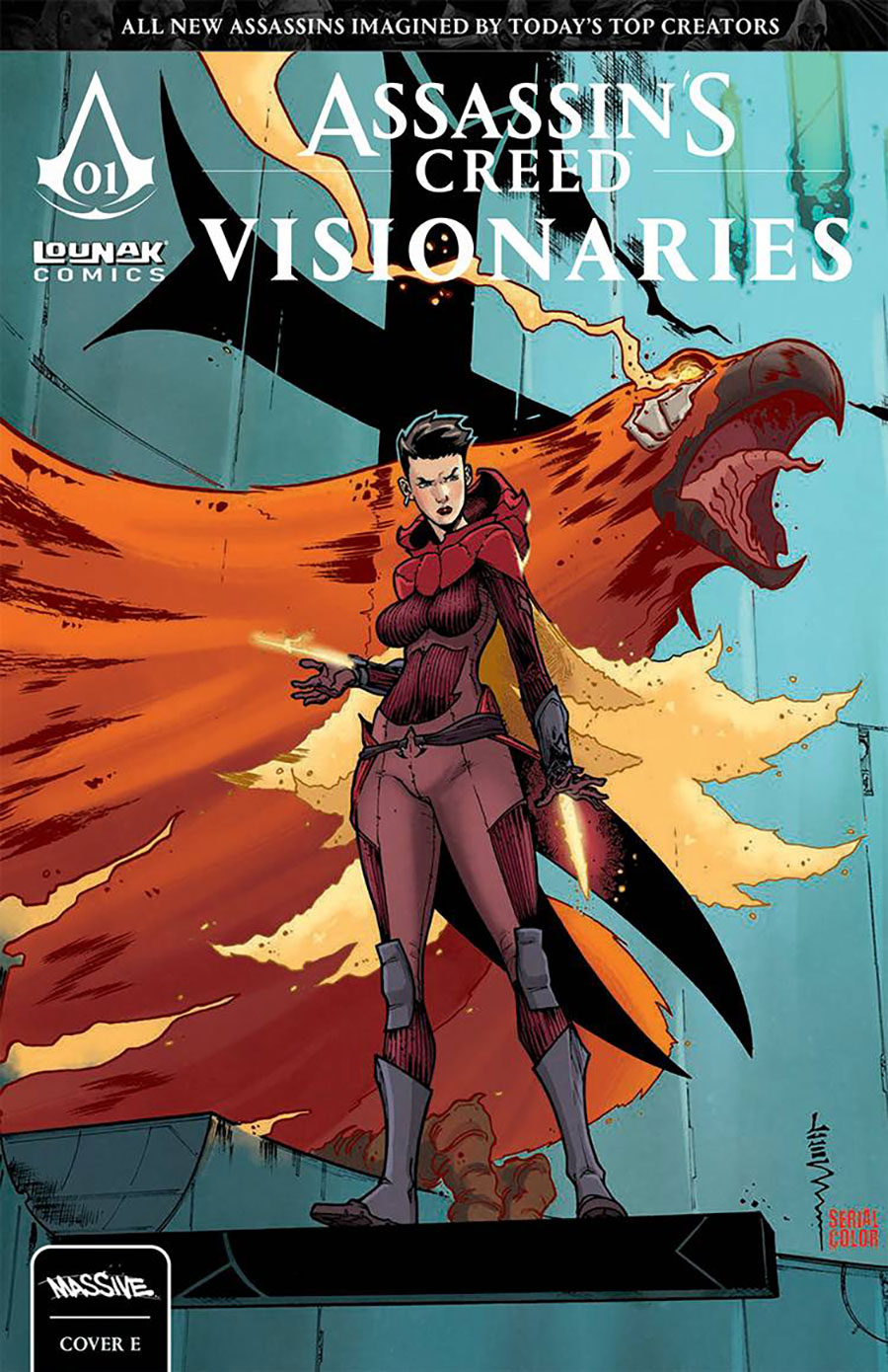 Assassins Creed Visionaries #1 Cover E Variant Stephane Louis Cover