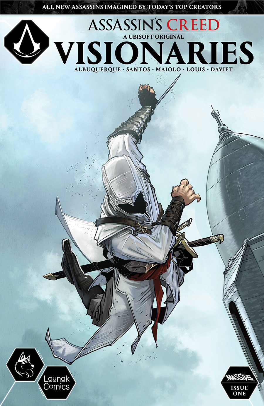 Assassins Creed Visionaries #1 Cover F Variant Patrick Boutin-Gagne Altair Cover