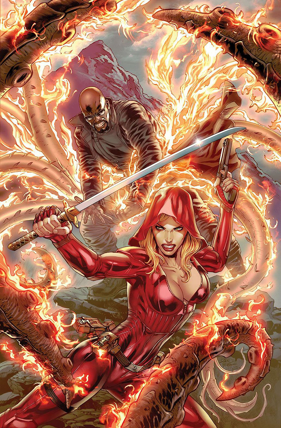 Grimm Fairy Tales Presents Red Agent Trial By Fire #1 (One Shot) Cover A Igor Vitorino