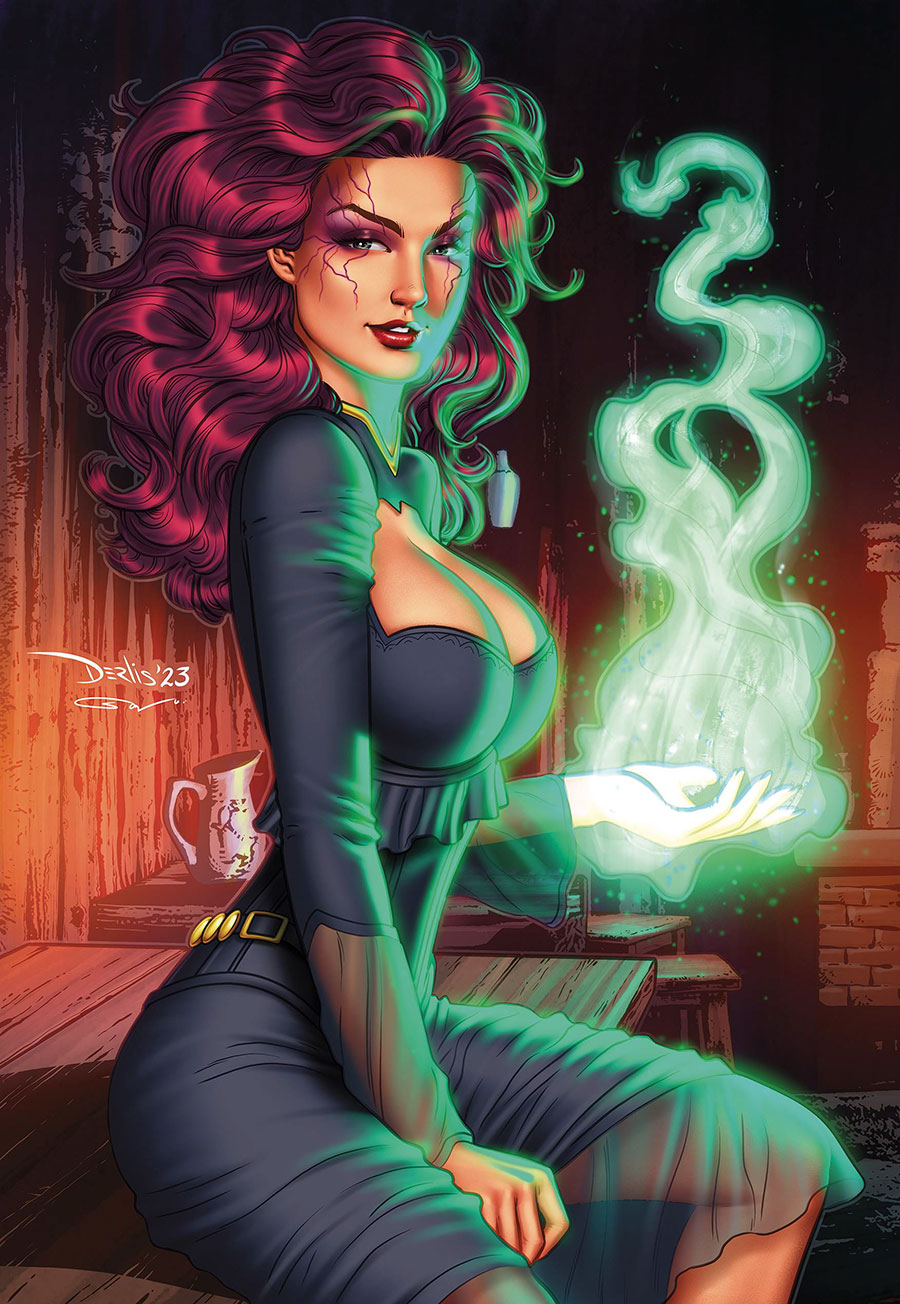 Grimm Fairy Tales Presents Red Agent Trial By Fire #1 (One Shot) Cover D Derlis Santacruz