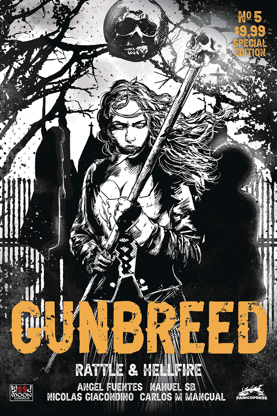 Gunbreed #5 Cover C Variant Hernan Gonzalez Cover