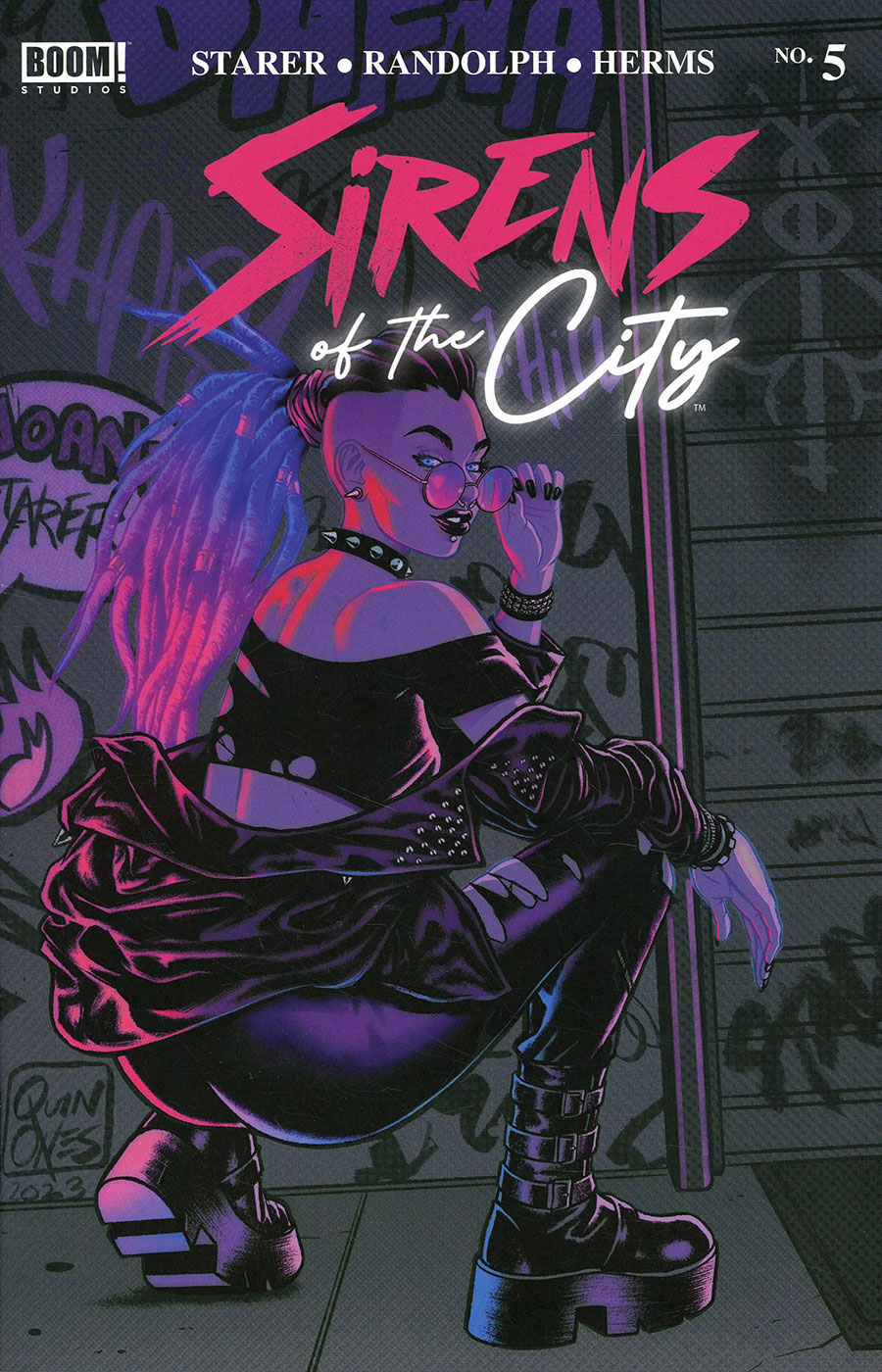 Sirens Of The City #5 Cover E Variant Joe Quinones Reveal Cover