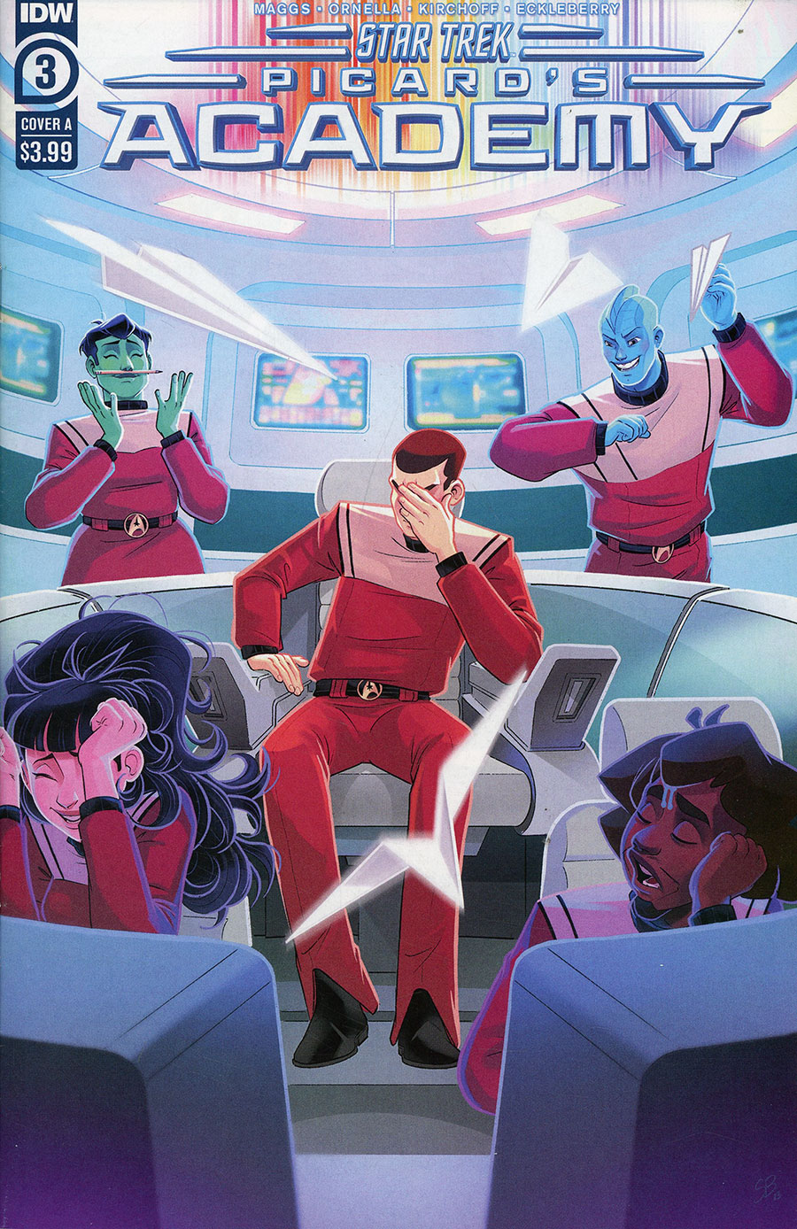 Star Trek Picards Academy #3 Cover A Regular Sweeney Boo Cover