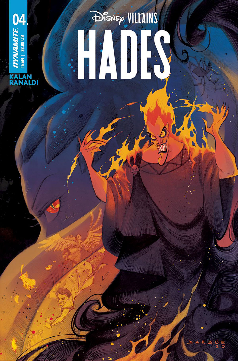 Disney Villains Hades #4 Cover A Regular Karen S Darboe Cover