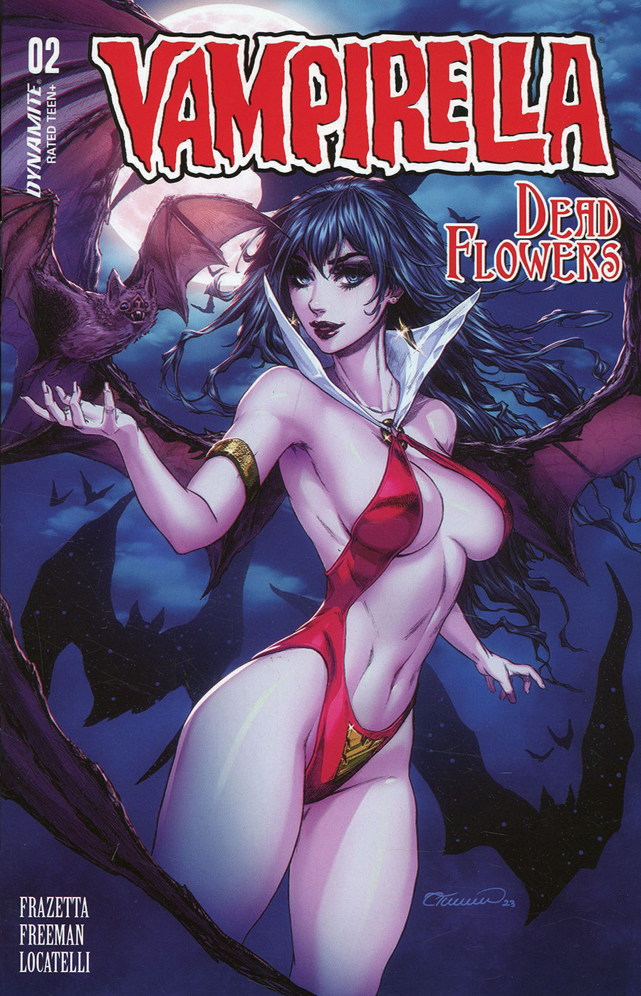 Vampirella Dead Flowers #2 Cover B Variant Collette Turner Cover