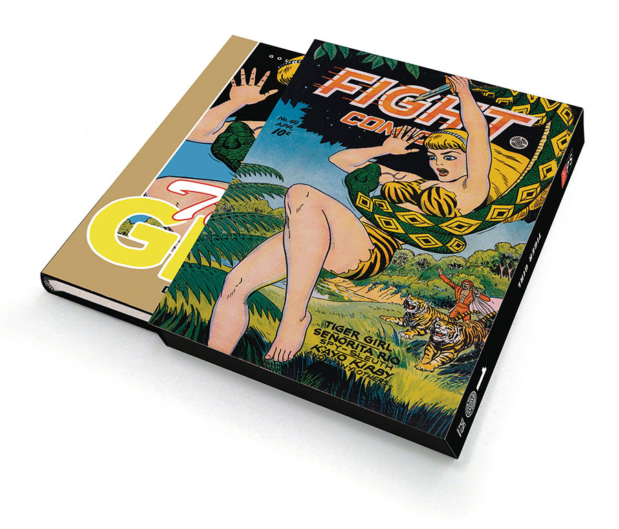 Golden Age Fight Comics Featuring Tiger Girl Vol 1 HC Slipcase Edition