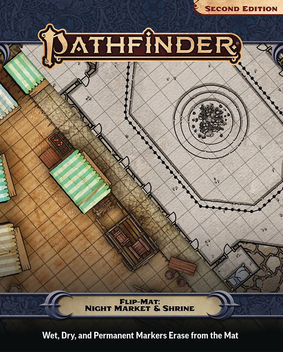 Pathfinder Flip-Mat - Night Market & Shrine (P2)